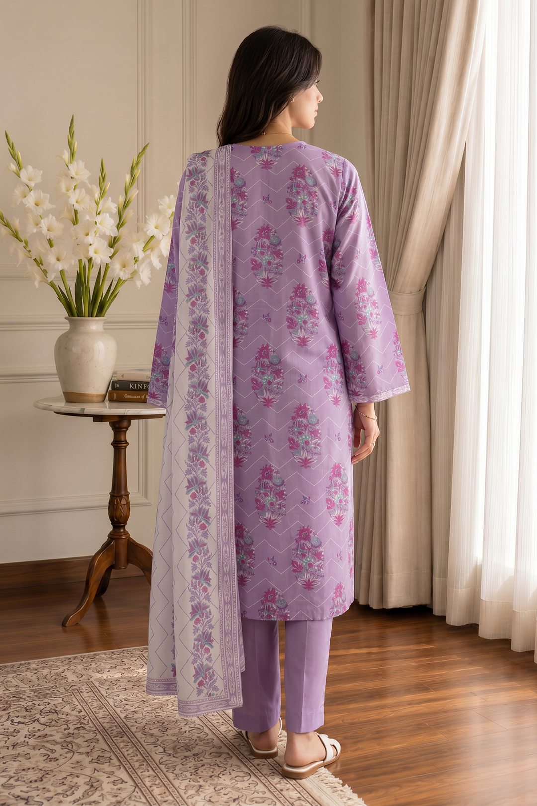 Kurta Dupatta Trouser - 2156