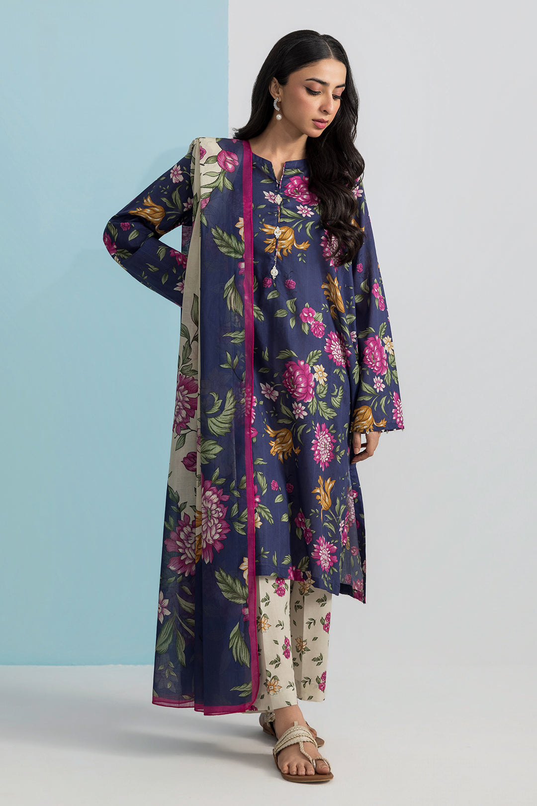 Kurta Dupatta Trouser - 2159