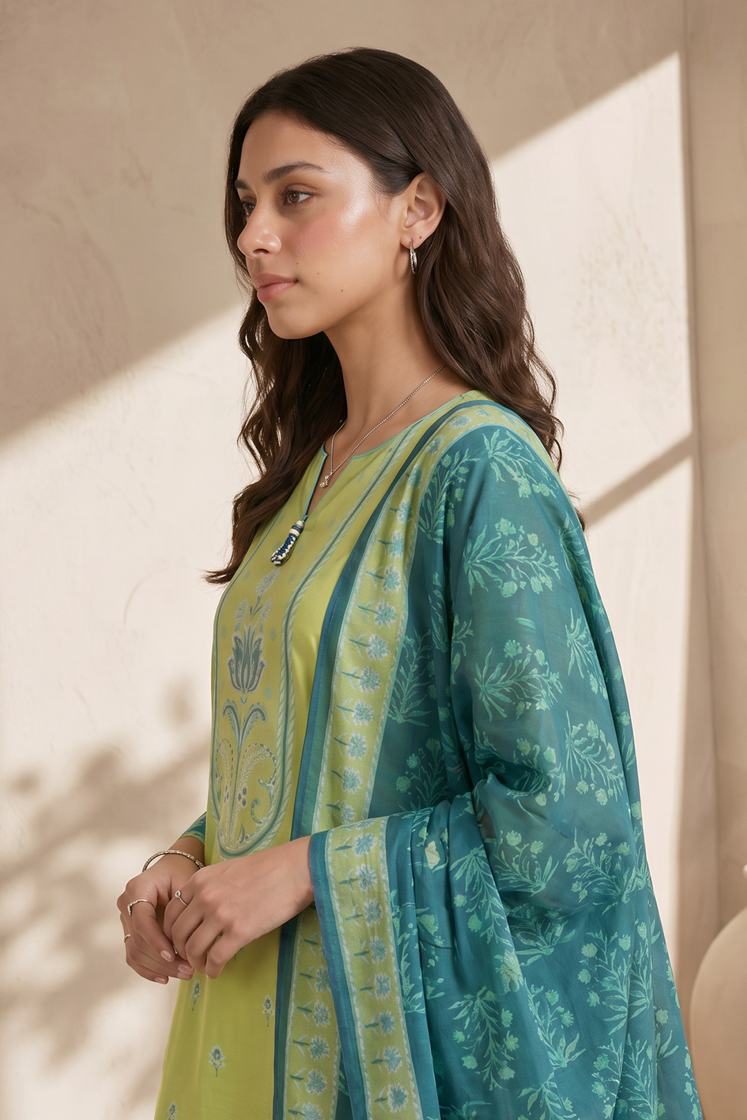 Kurta Dupatta Trouser - 2174