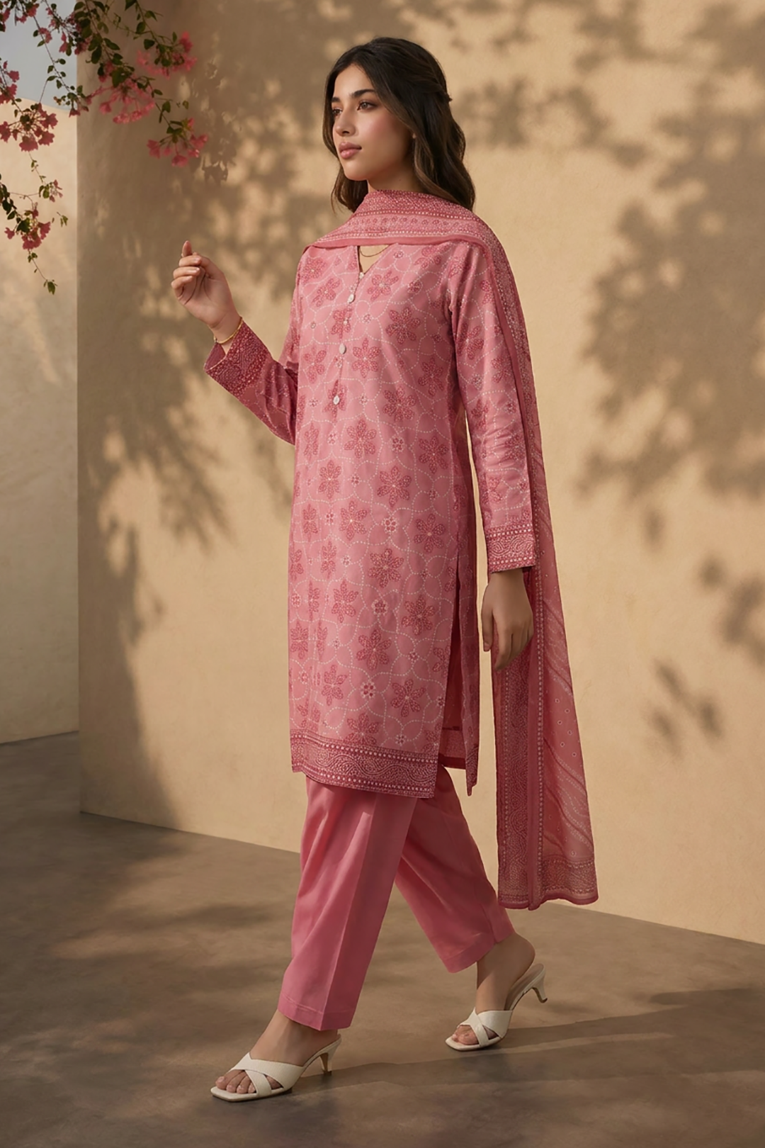 Kurta Dupatta Trouser - 2175