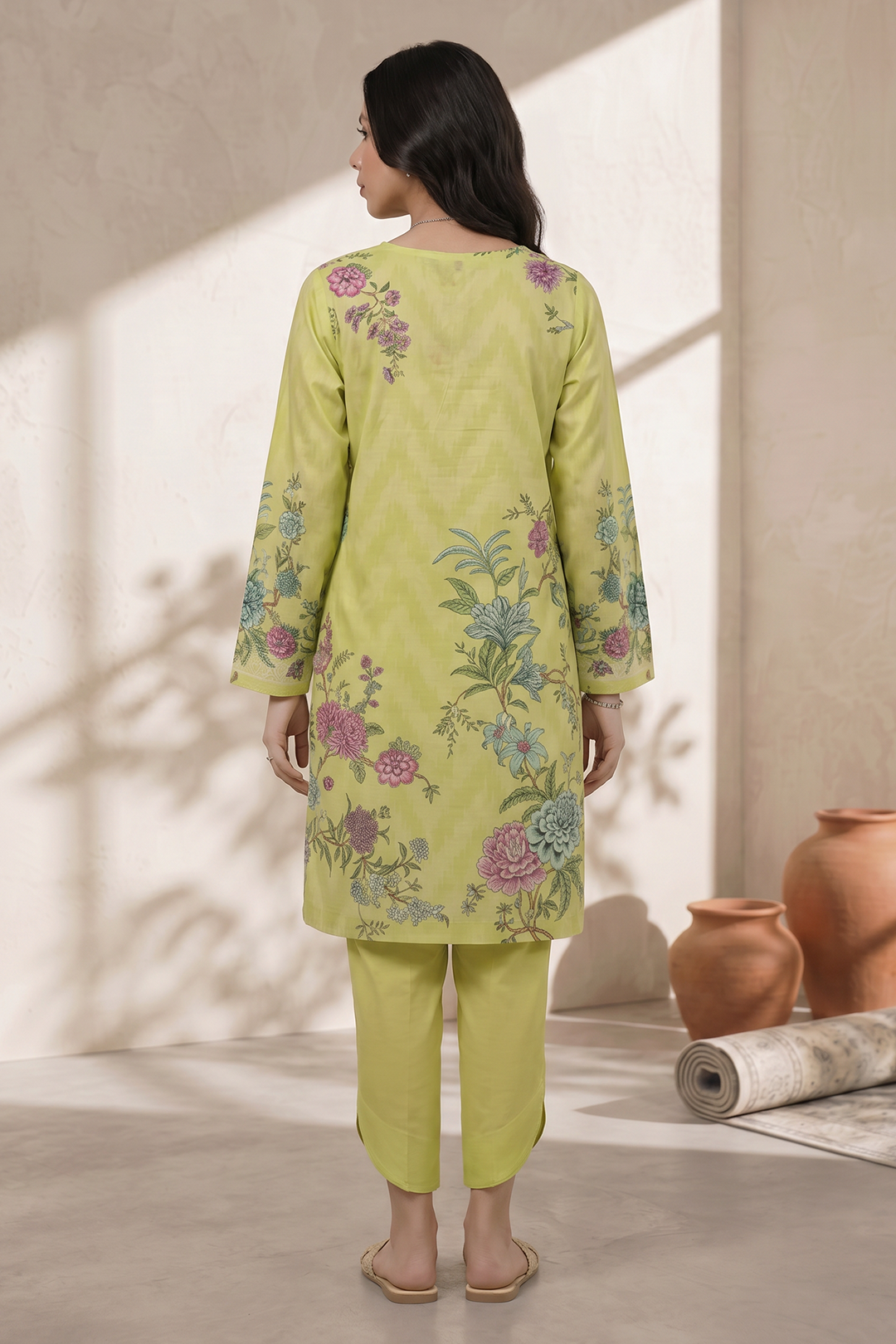 Kurta Dupatta Trouser - 2183