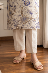 Embroidered Kurta Dupatta Trouser - 2186