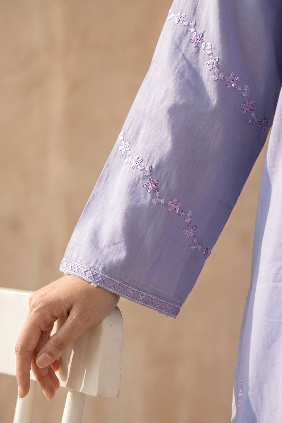 Embroidered Kurta Dupatta Trouser - 2208