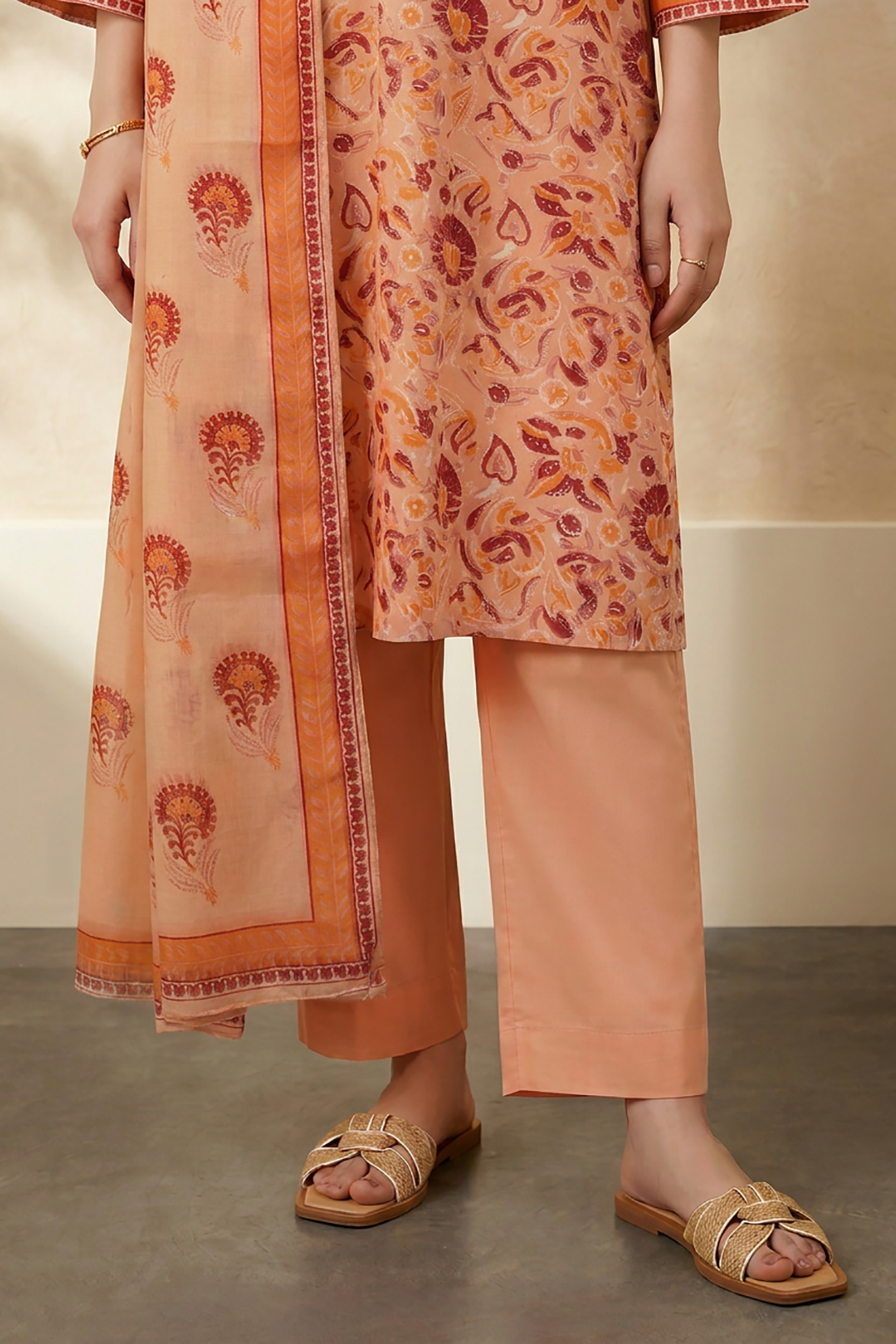 Kurta Dupatta Trouser - 2446