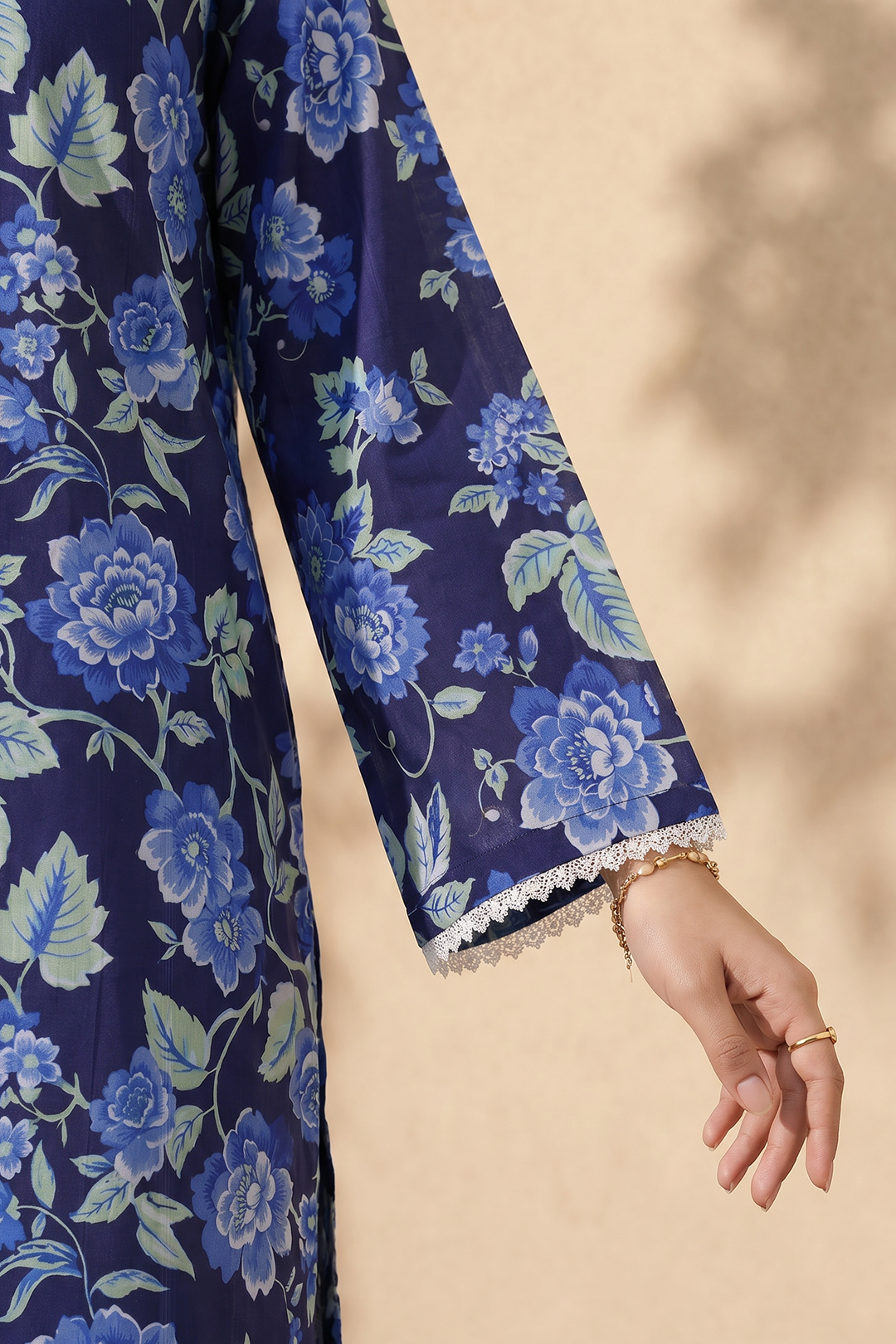 Embroidered Kurta Dupatta Trouser - 2455