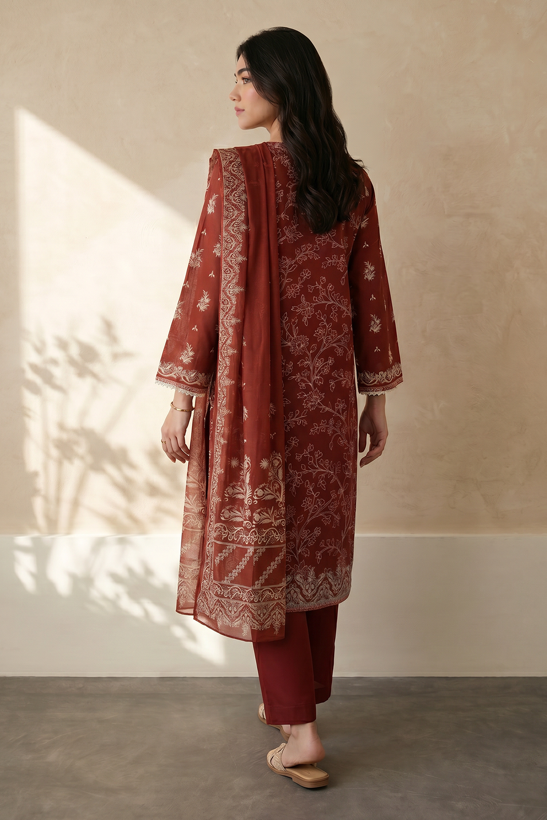 Kurta Dupatta Trouser - 2491