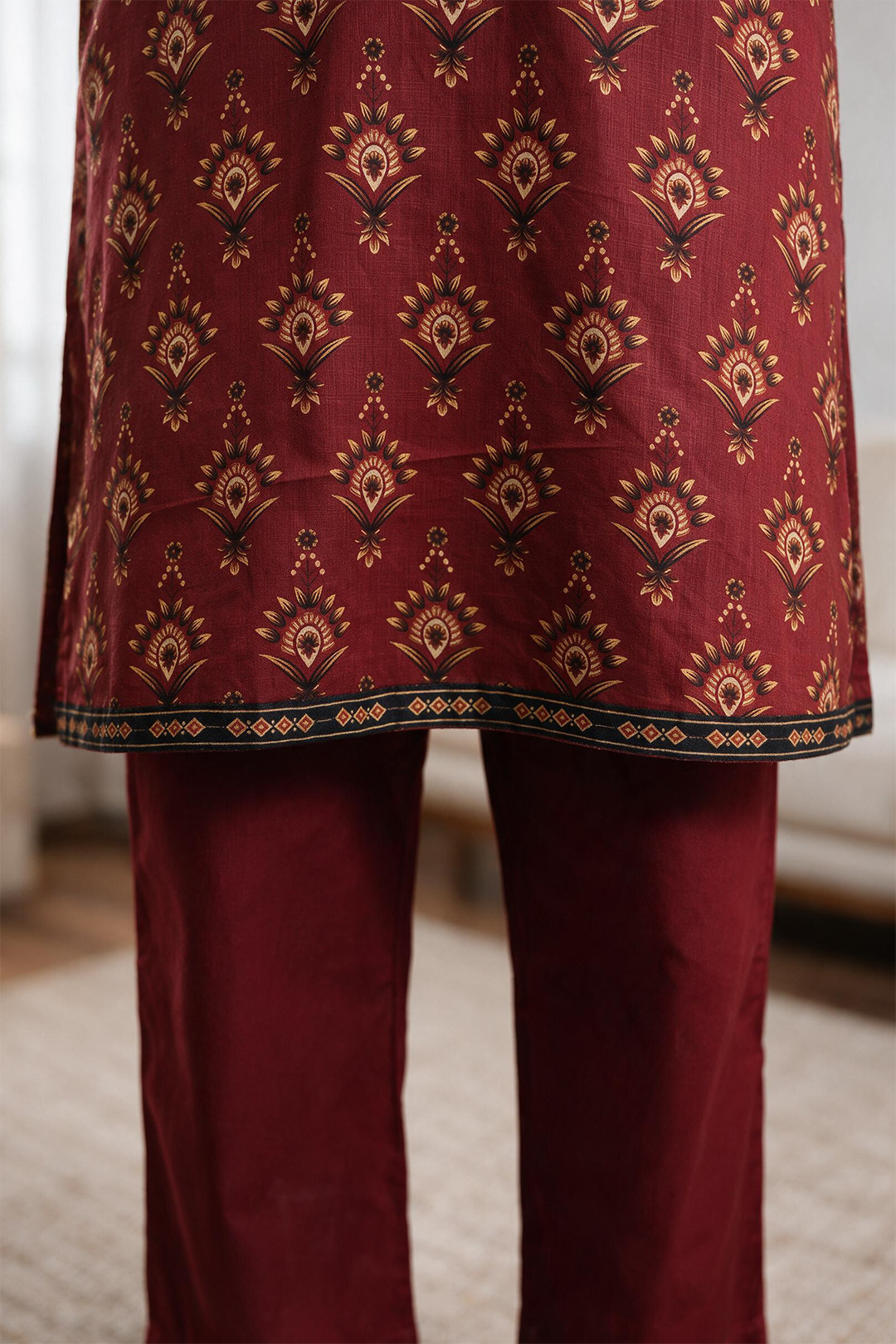 Embroidered Kurta Dupatta Trouser - 2536