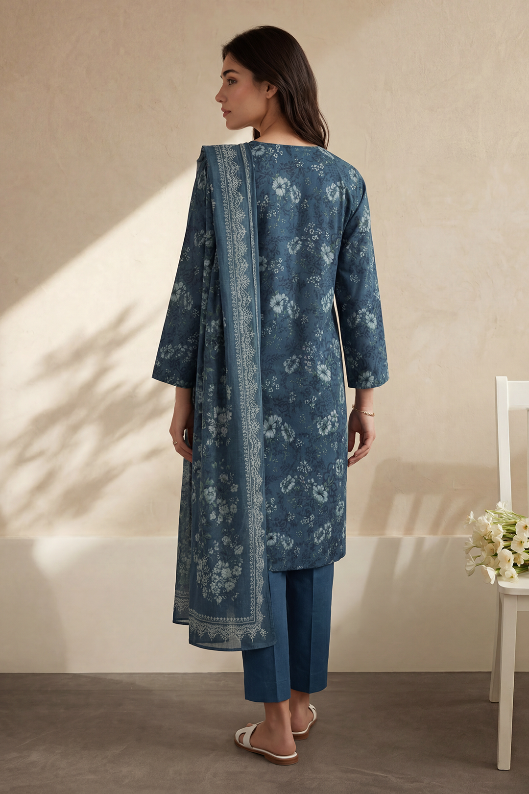 Kurta Dupatta Trouser - 2537