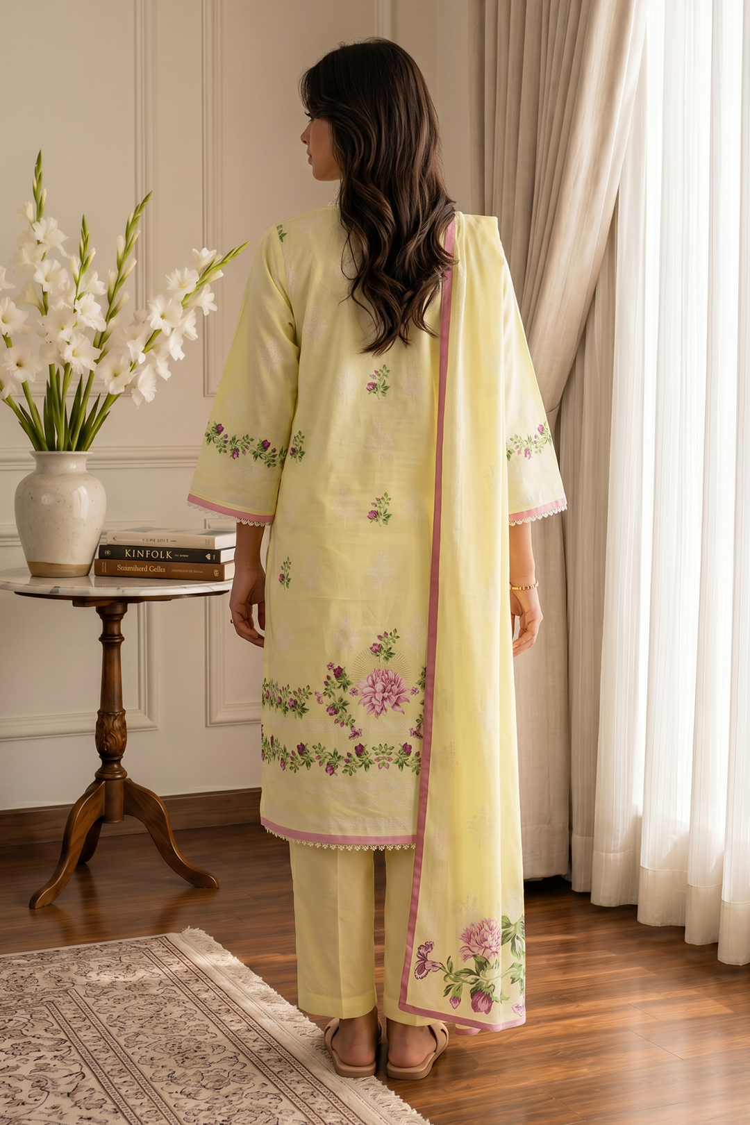 Kurta Dupatta Trouser - 2680
