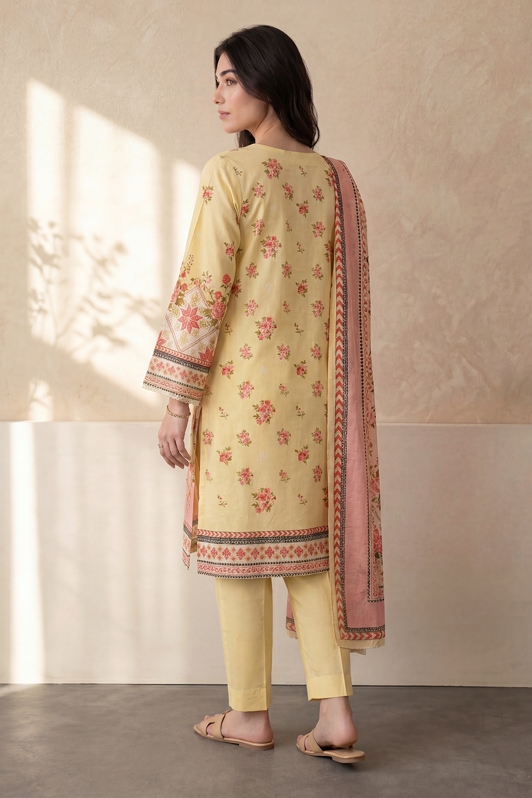 Kurta Dupatta Trouser - 2697
