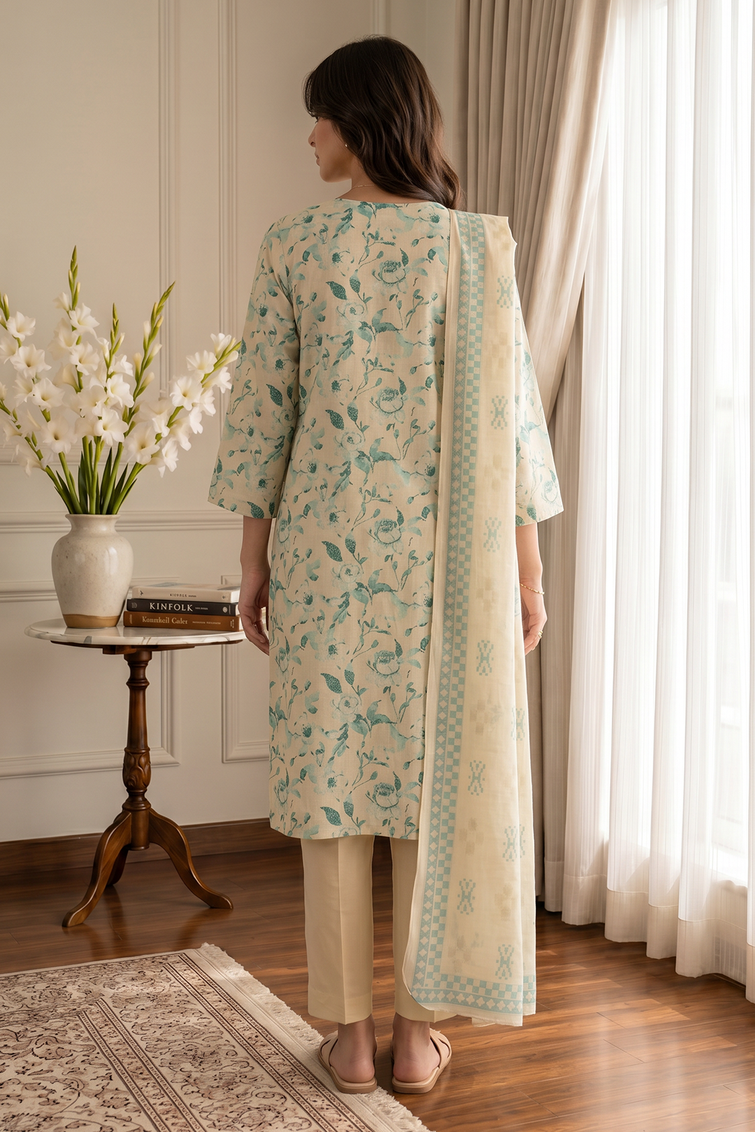 Kurta Dupatta Trouser - 2700