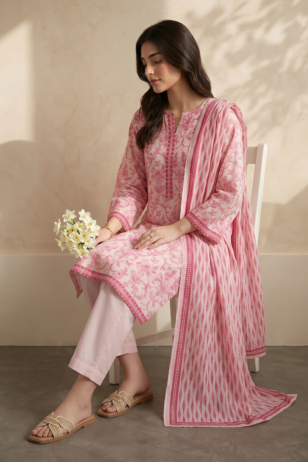 Kurta Dupatta Trouser - 2492
