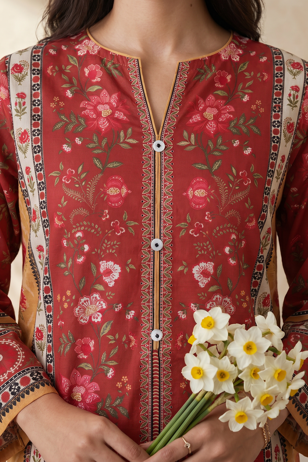 Kurta Dupatta Trouser - 2693