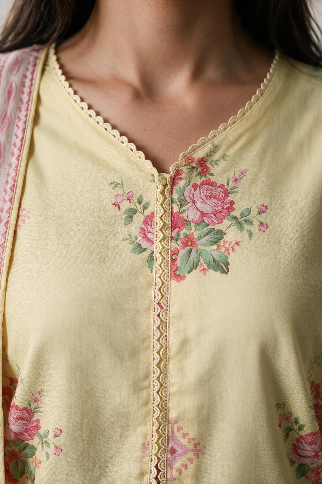 Kurta Dupatta Trouser - 2986