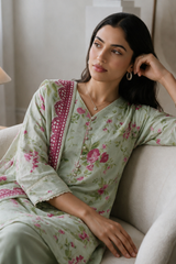 Kurta Dupatta Trouser - 2989