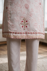 Embroidered Kurta Dupatta Trouser - 3008