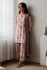 Kurta Dupatta Trouser - 3169