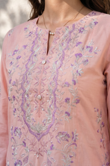 Embroidered Kurta Dupatta Trouser - 3222