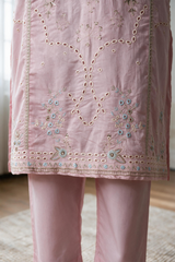 Embroidered Kurta Dupatta Trouser - 3724