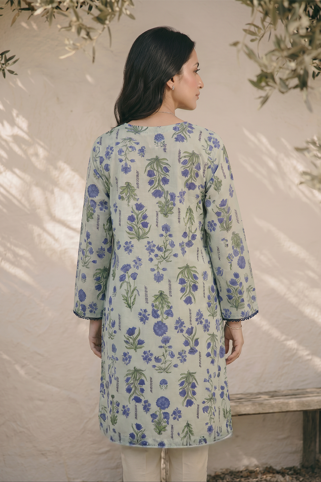 Embroidered Kurta Dupatta - 2421