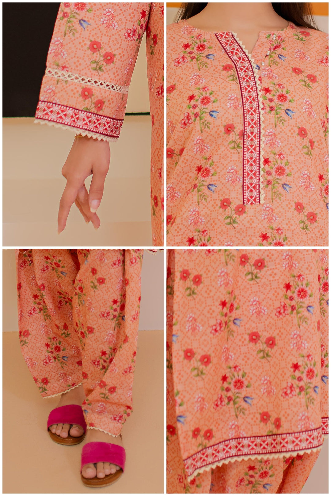 Kurta Trouser - 3166