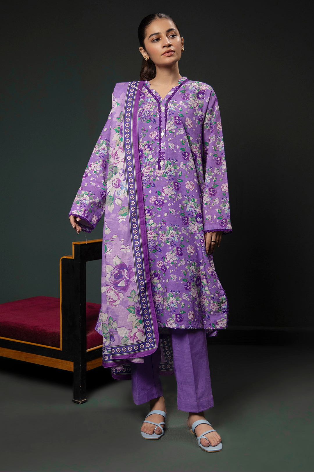 Kurta Dupatta Trouser - 2948
