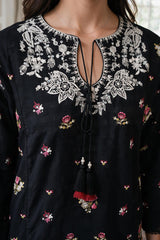Embroidered Kurta Dupatta Trouser - 2568