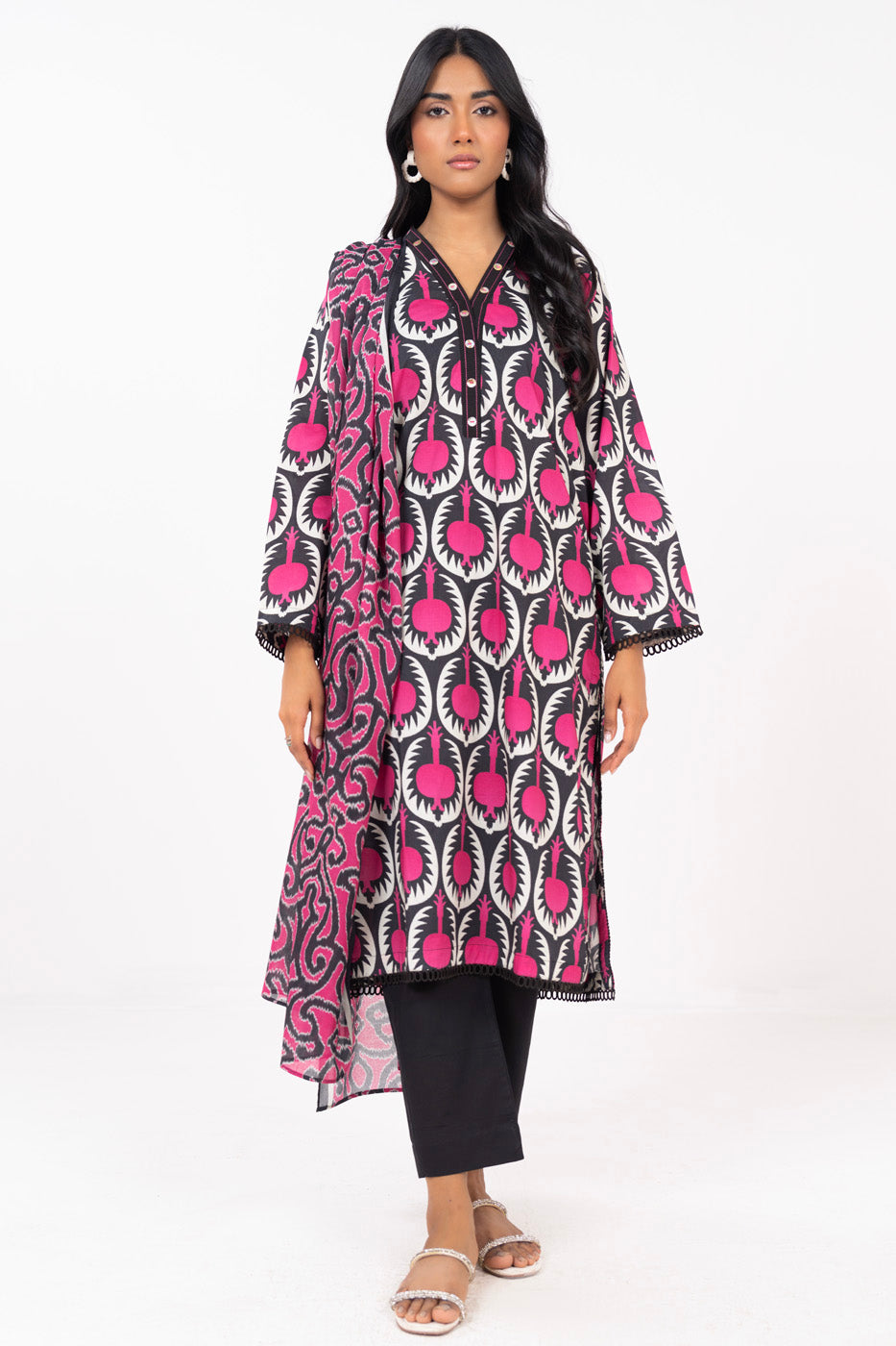 RTW | SHIRT, TROUSER & DUPATTA