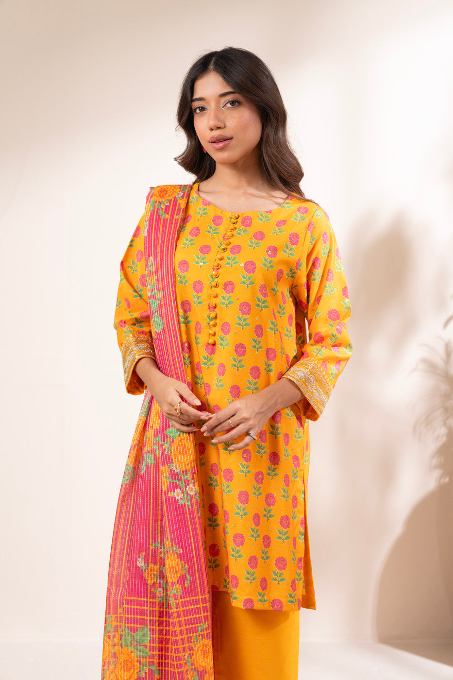 RTW | SHIRT & DUPATTA