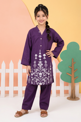 Embroidered Kurta Trouser - 2466