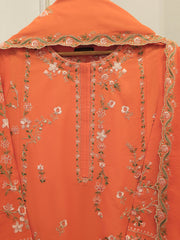 3 Piece - Embroidered Cambric  Suit S114602