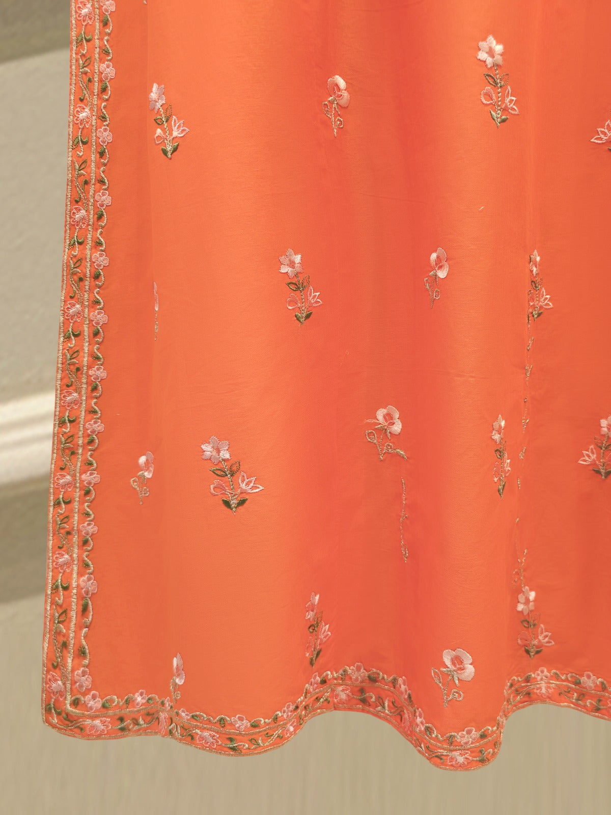 3 Piece - Embroidered Cambric  Suit S114602