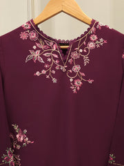Pure Embroidered Cambric Shirt S114741
