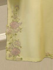 3 Piece- Pure Sheesha Silk Embroidered Suit S114793
