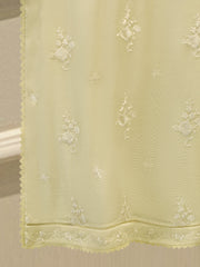 2 Piece - Pure Embroidered Cotton Net Suit S114821