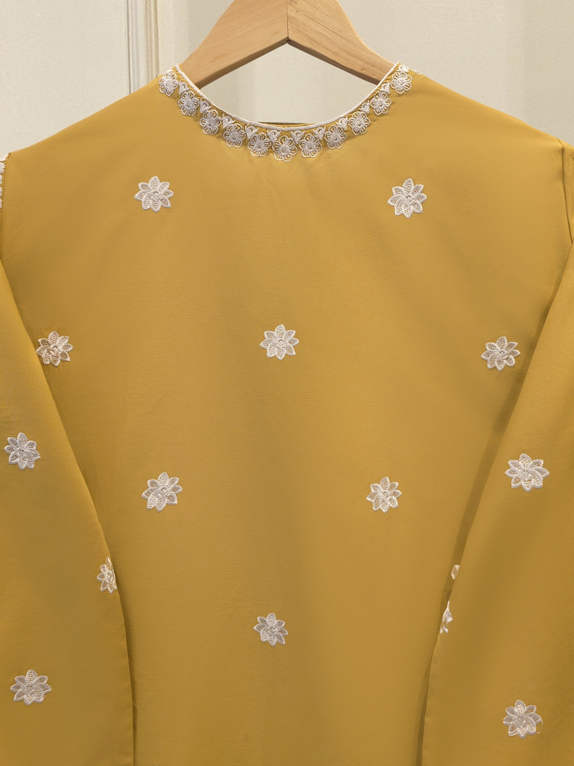 2 Piece - Embroidered Cambric Suit S114967