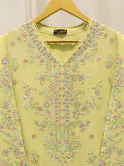 Embroidered Kora  Cotton Shirt S114497