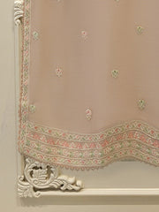 Pure Embroidered Cotton Net Shirt-S114973