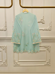 2 Piece - Embroidered Cambric Suit S115219
