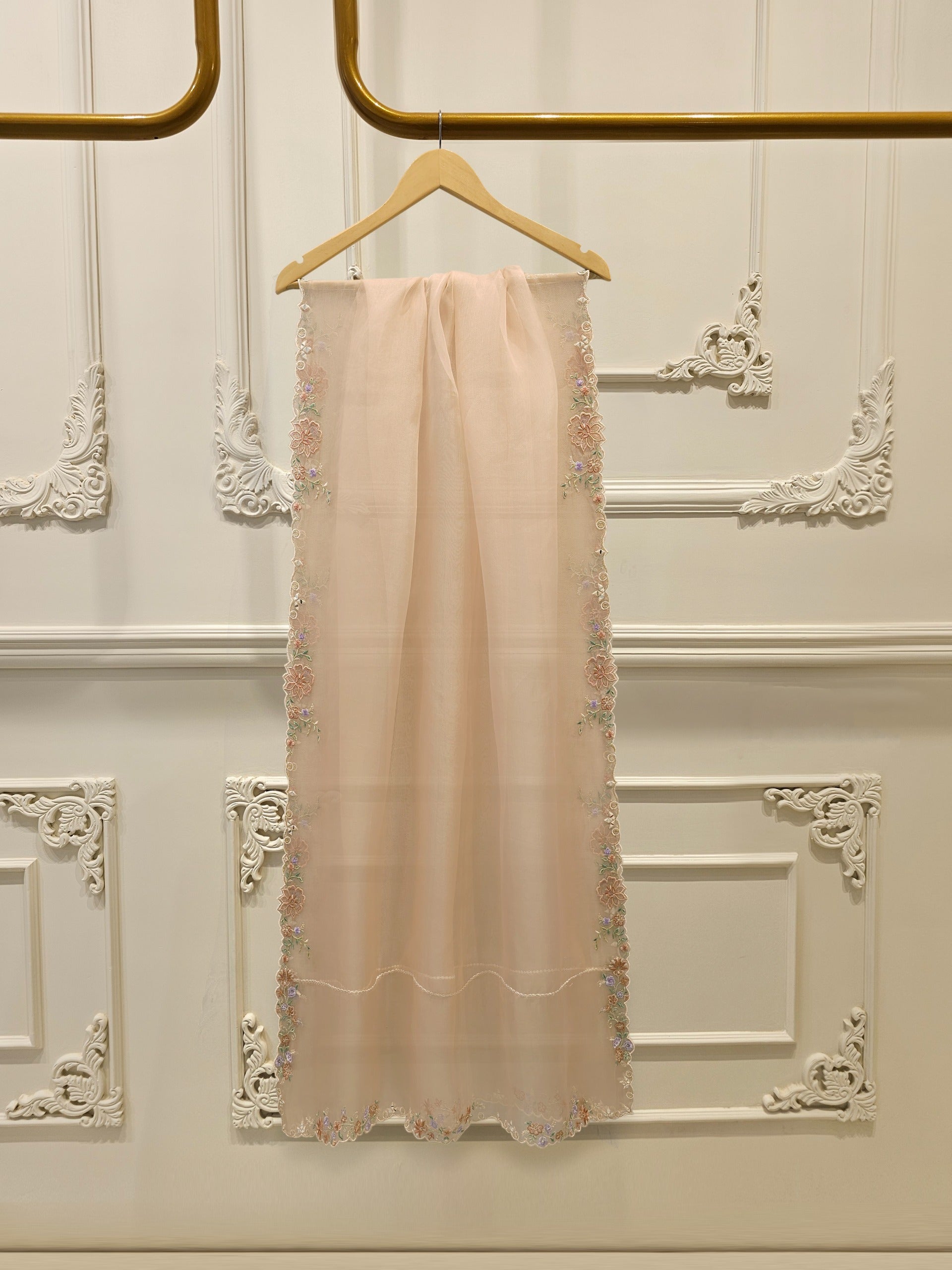 3 Piece - Pure Khaddi Silk Embroidered  Suit S115261