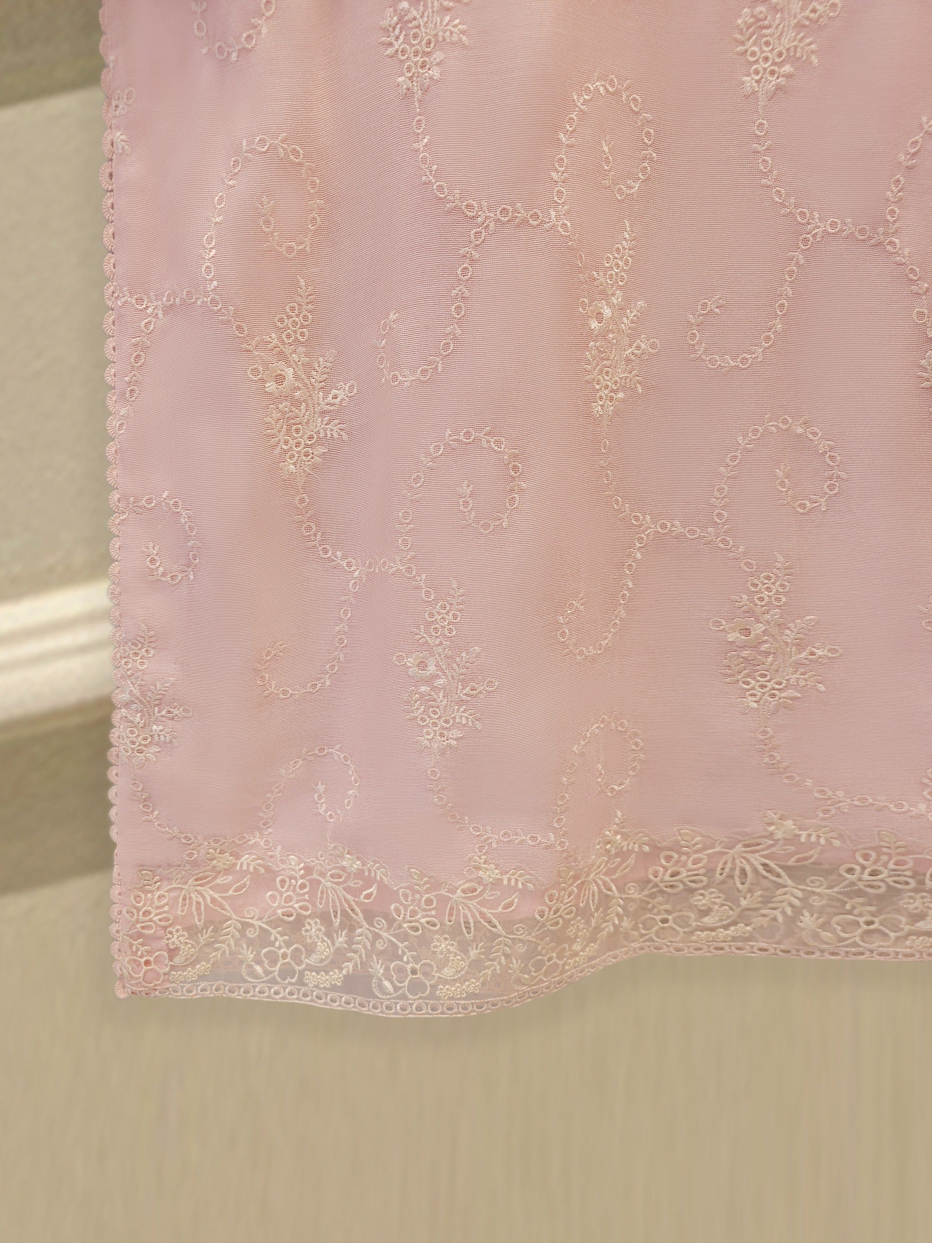 3 Piece - Pure Embroidered Cotton Net Suit S114014