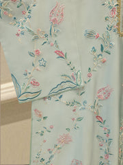 2 Piece- Pure Sheesha Silk Embroidered Suit S114432