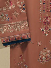 2 Piece - Embroidered Kora  Cotton Suit S114501