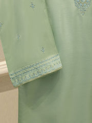 3 Piece - Pure Embroidered Korean Silk  S114506