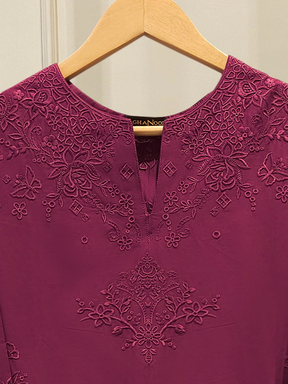 Embroidered Cambric Shirt S114987