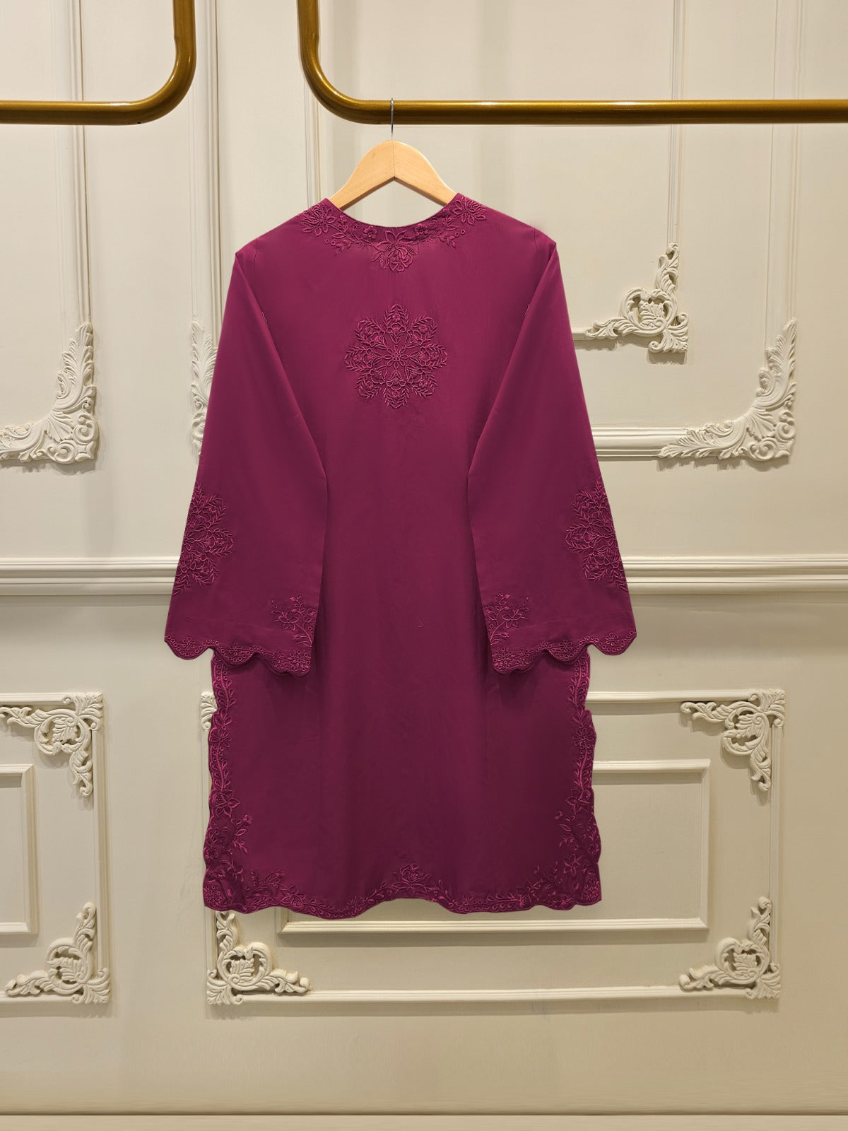 Embroidered Cambric Shirt S114987