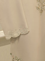 3 Piece - Pure Khaddi Silk Embroidered  Suit S115165