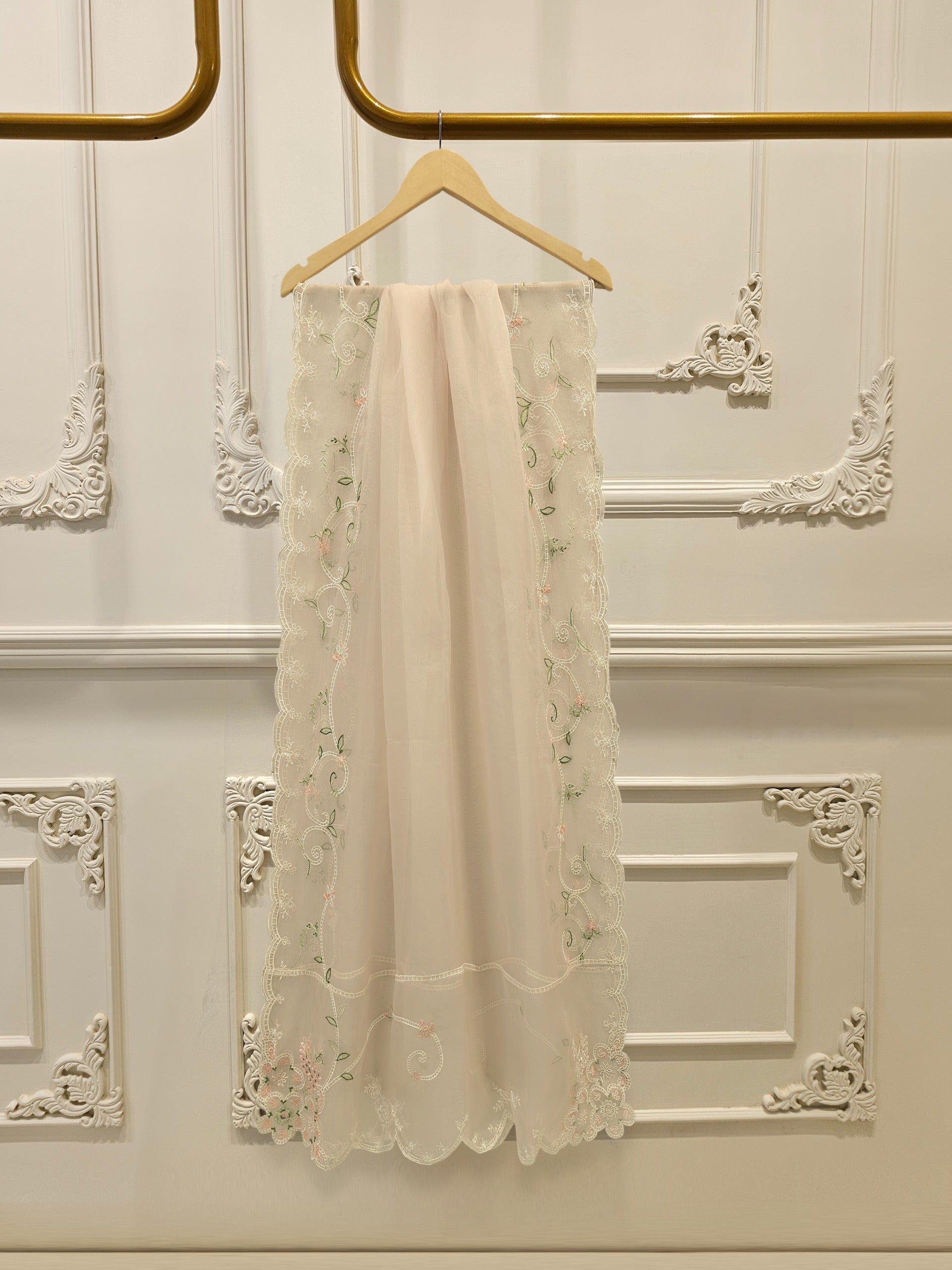 3 Piece - Pure Khaddi Silk Embroidered  Suit S115165