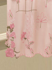 2 Piece- Pure Sheesha Silk Embroidered Suit S115168