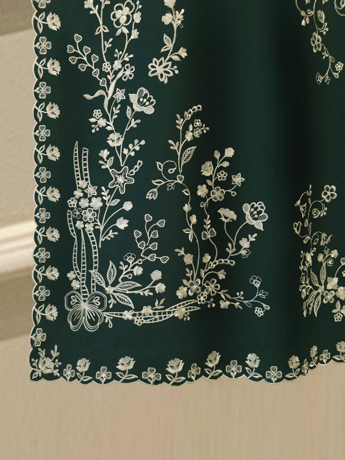 2 Piece - Embroidered Cambric Suit S115232